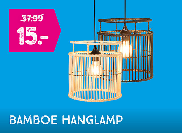 hanglamp bamboe