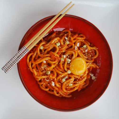 Recept: Koreaanse udon noodles
