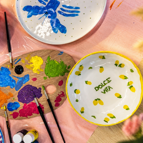 DIY: porselein servies versieren