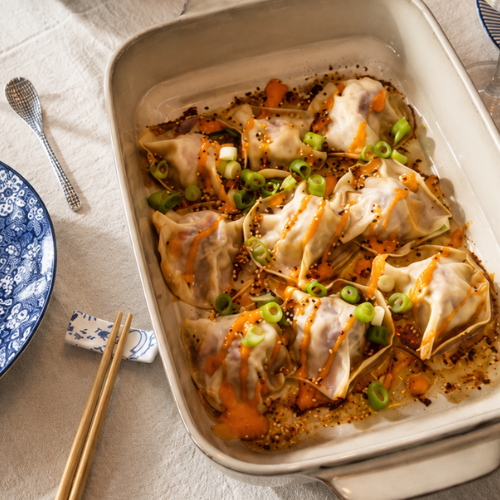 Lazy dumplings uit de oven