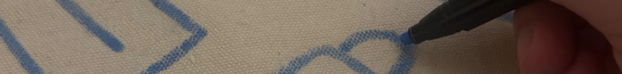 Canvas tas schilderen