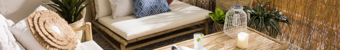 tuinmmeubel tuinbank bamboe tuinstoel tuintafel