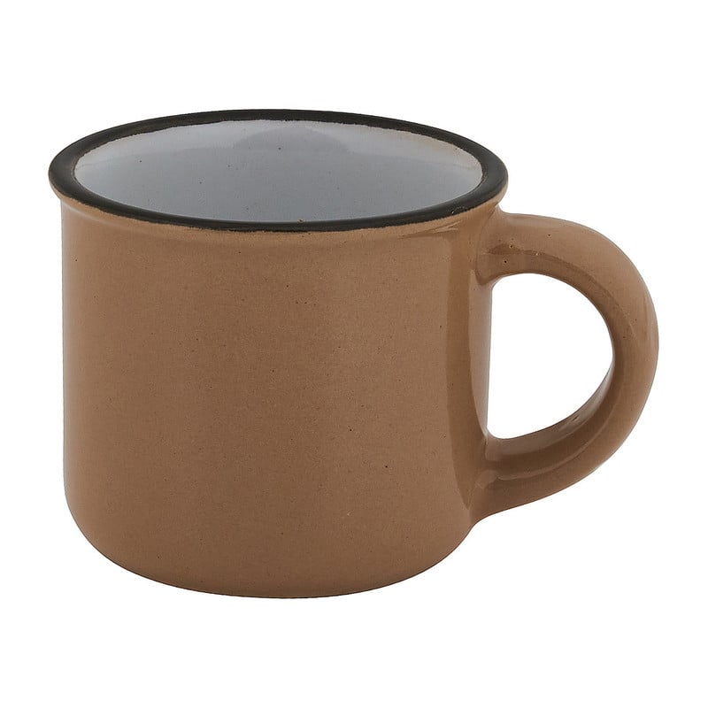 Espressomok classic - diverse kleuren - 10 cl - set van 4