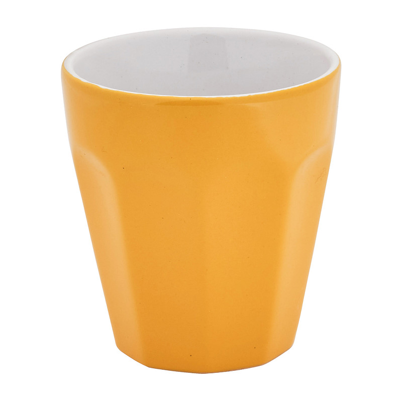 Bekers geribbeld - 220 ml - set van 4