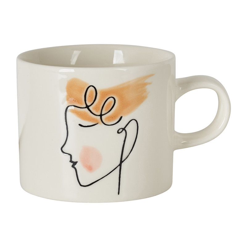 Mok gezichten met opdruk - diverse varianten - 230 ML