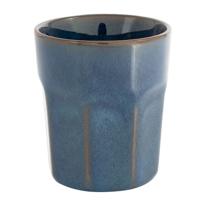 Mok facet - donkerblauw - 280 ml 