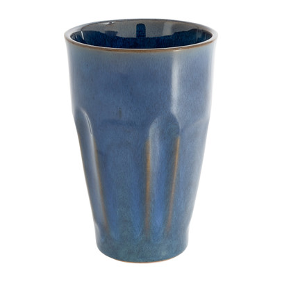 Mok facet - donkerblauw - 360 ml 