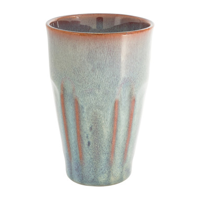 Mok facet - lichtblauw - 360 ml 