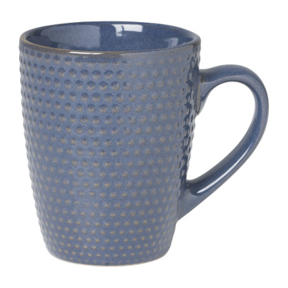 Mok Relief - blauw - 300 ml