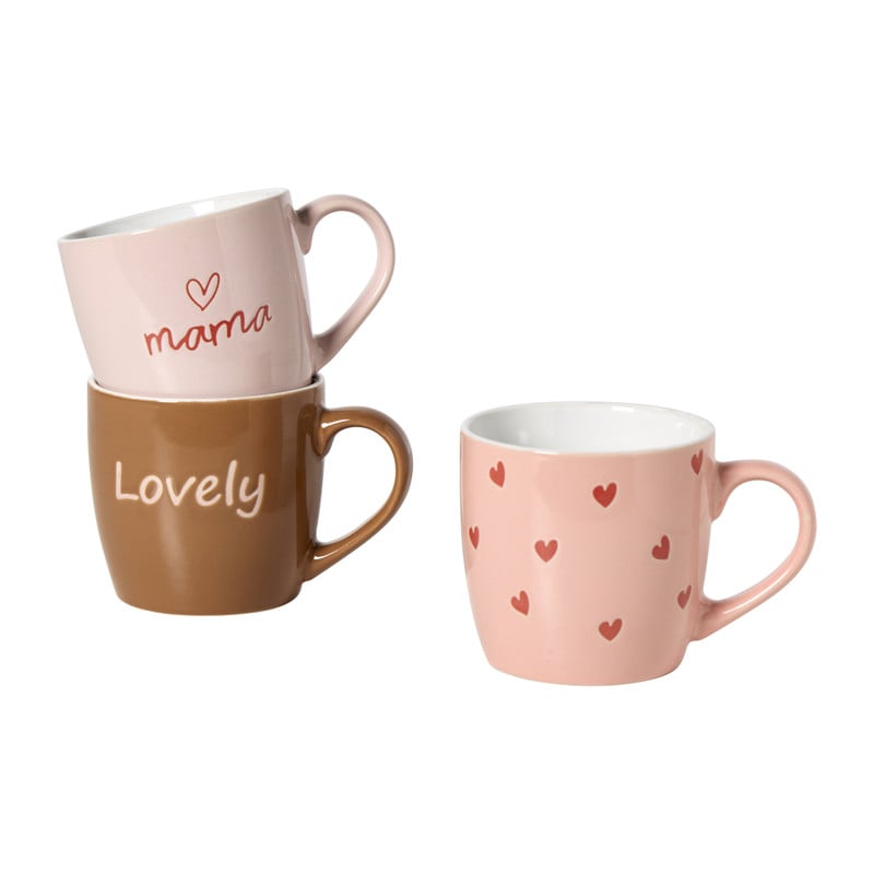 Mok lovely - roze/rood - ml