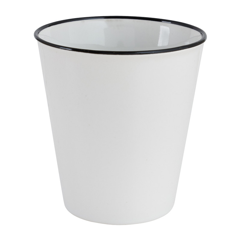 Melkbeker - wit - 34 cl