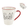 Mok poes met tekst - diverse varianten - 30 cl 