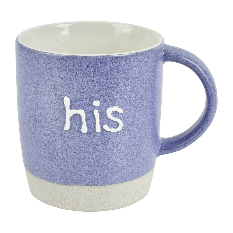 Mok his - blauw - 31 cl