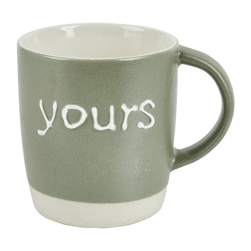 Mok yours - groen - 31 cl