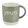 Mok yours - groen - 31 cl