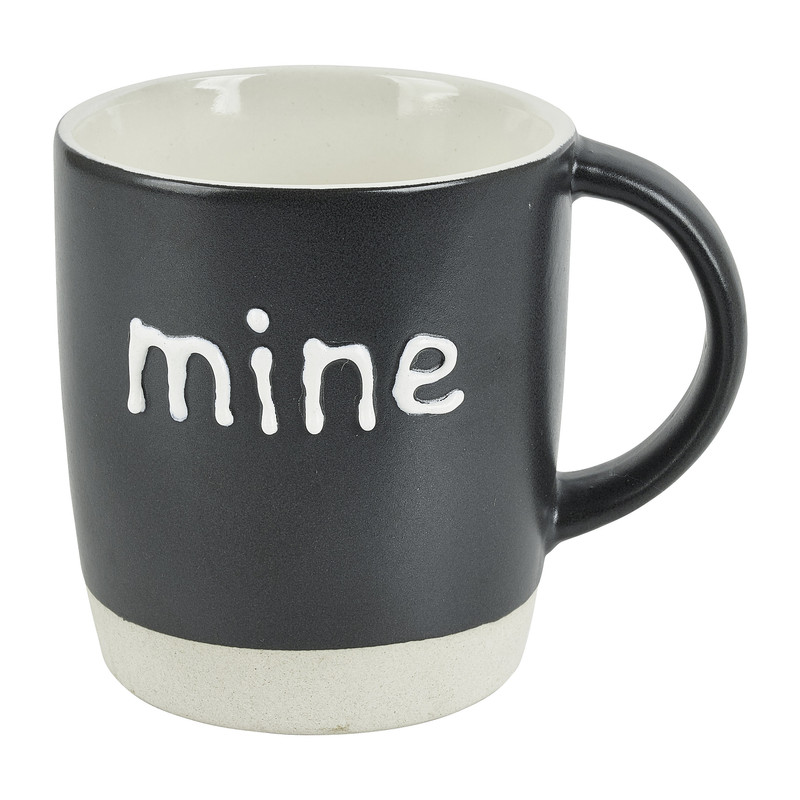 Mok mine - grijs - 31 cl