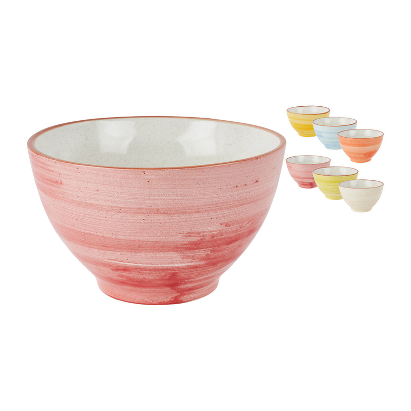 Schaal gekleurd - ø13.5x8 cm 