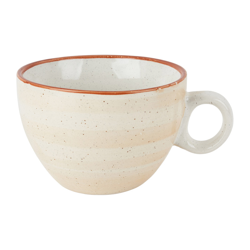 Cappuccino mok gekleurd - 25 cl 