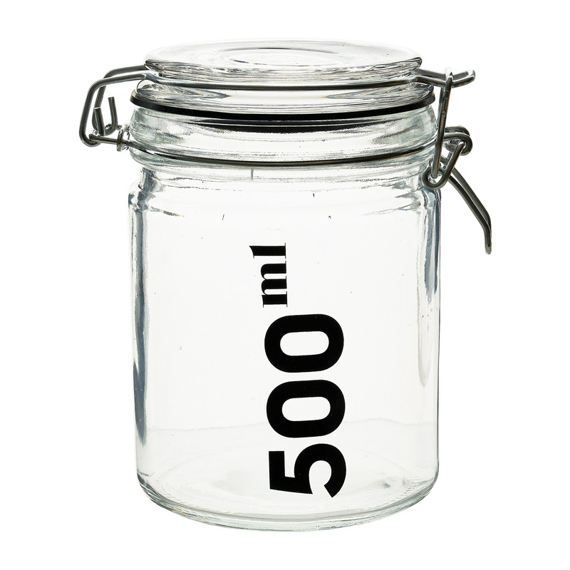 Weckpot met opdruk - 500 ml 