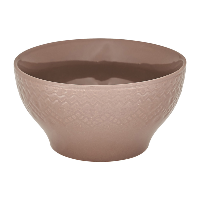 Schaaltje azteken decor - diverse kleuren - Ø14.5 cm