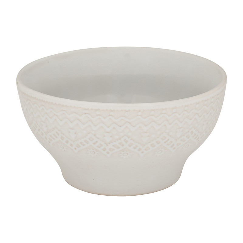 Schaaltje azteken decor - diverse kleuren - Ø14.5 cm