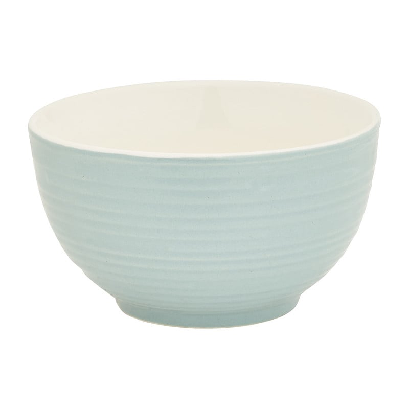 Schaaltje pastel geribbeld - diverse kleuren - Ø14 cm