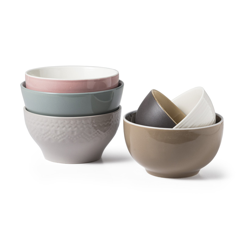 Schaaltje soft colours - donkergrijs - Ø13 cm