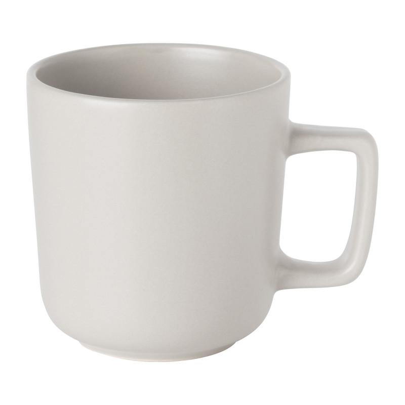 Beker met oor Fika - grijs - 300 ml