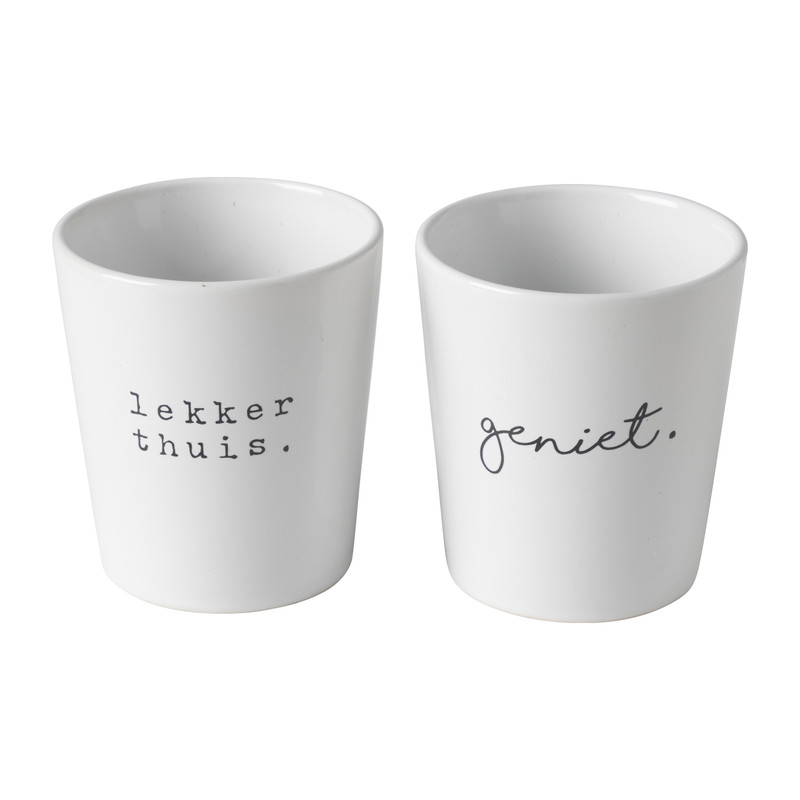 Mokkenset geniet - set van 2