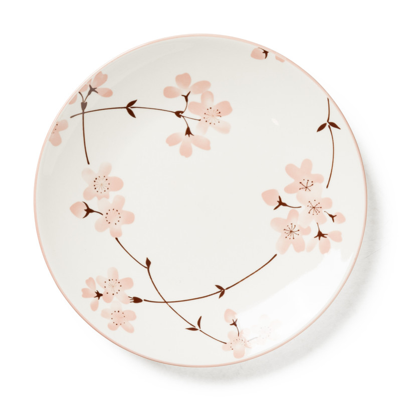 Ontbijtbord bloesem - ⌀21.5 cm 