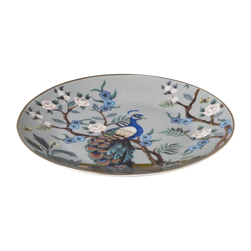 Ontbijtbord kraanvogel - ⌀20 cm - diverse varianten