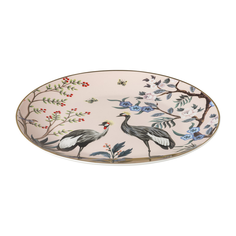 Dinerbord kraanvogels - diverse varianten - ⌀26.5 cm 