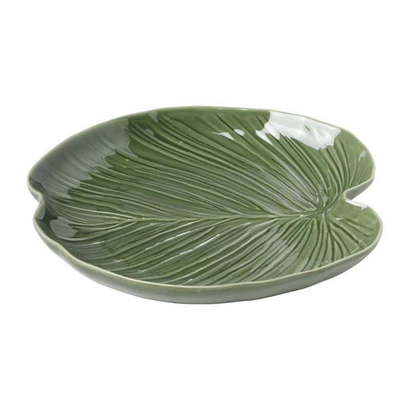 Bord blad - groen - 4x25x23.5 cm