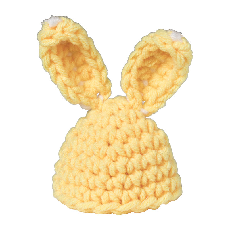 Eierwarmer - geel - ø5x9 cm