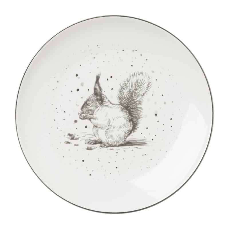 Ontbijtbord eekhoorn - 20.5 cm 