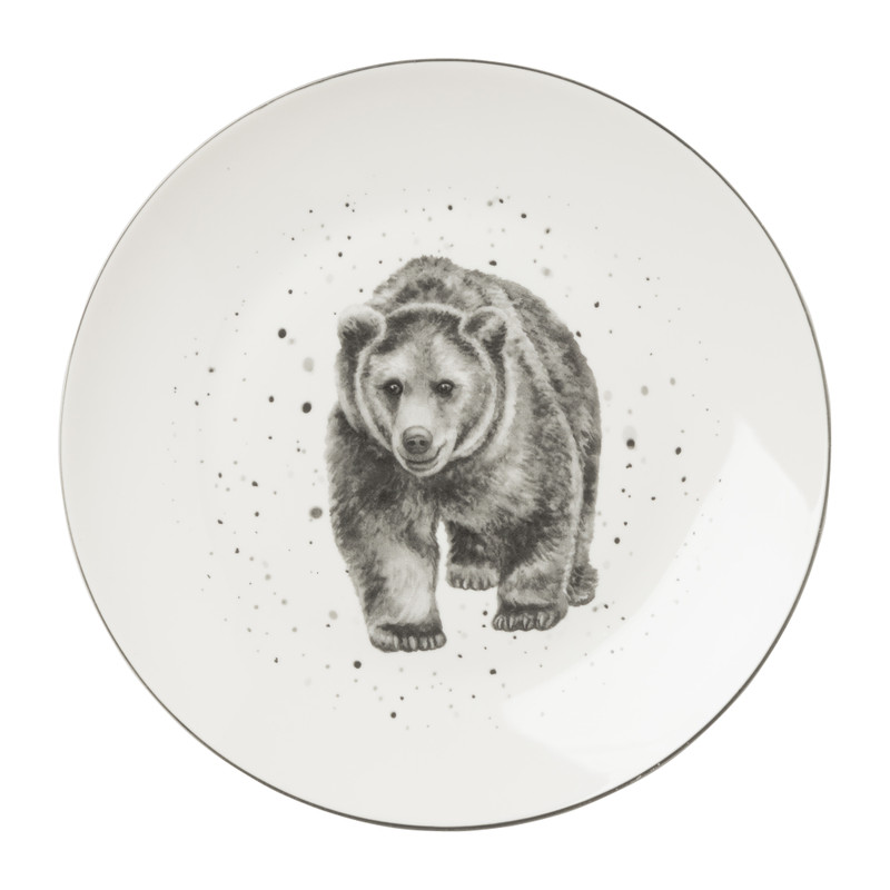 Ontbijtbord beer - 20.5 cm 