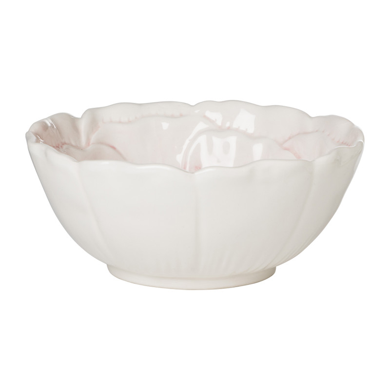 Schaaltje bloem - roze - ø16x6.5 cm