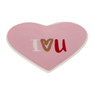 Schaaltje love you -⌀10 cm 
