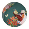 Ontbijtbord vogel - groen - ø20 cm