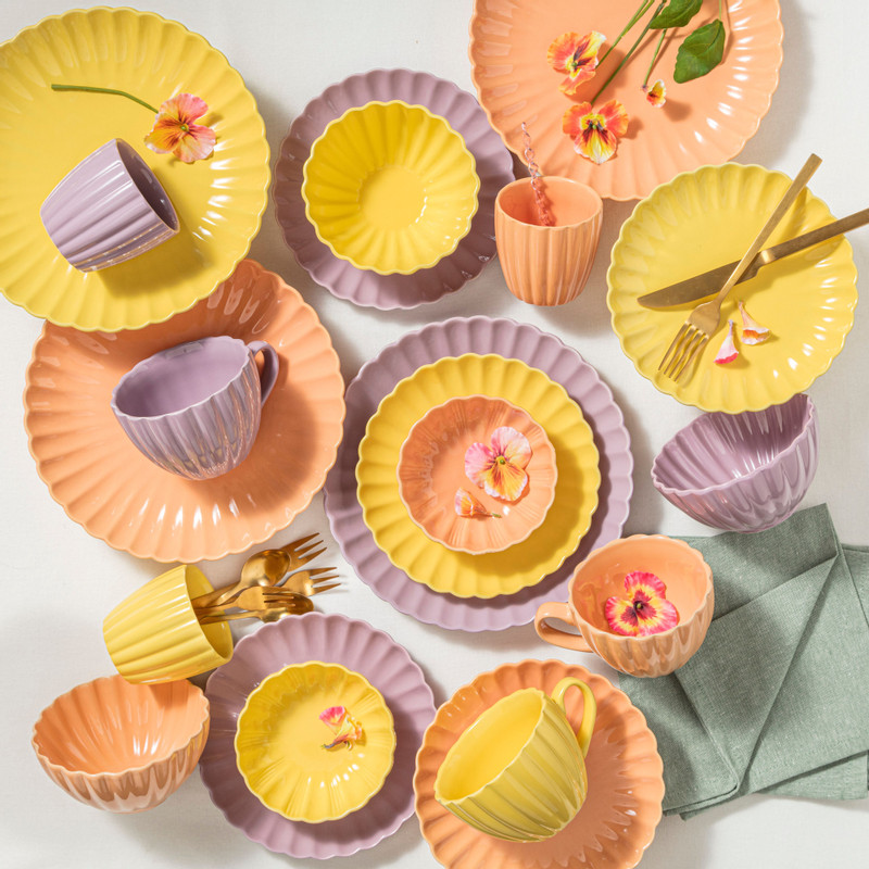 Cup geschulpt - sunny - 200 ml