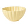 Schaal geschulpt - sunny - ø14x6.8 cm