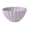 Schaal geschulpt - lila - ø14x6.8 cm