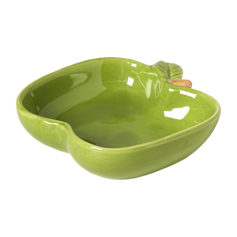 Schaaltje appel klein - groen - 3.3x9.8x10 cm