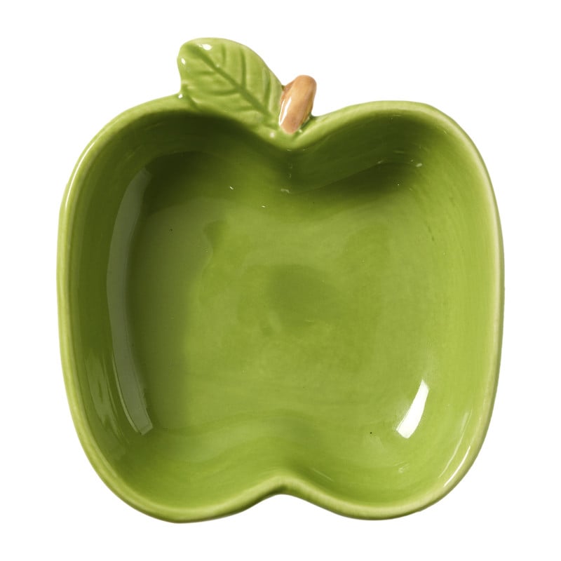 Schaaltje appel klein - groen - 3.3x9.8x10 cm