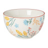 Kom Bloemen - multikleur - ø12x7.5 cm