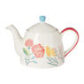 Theepot bloemen - multikleur - 750 ml
