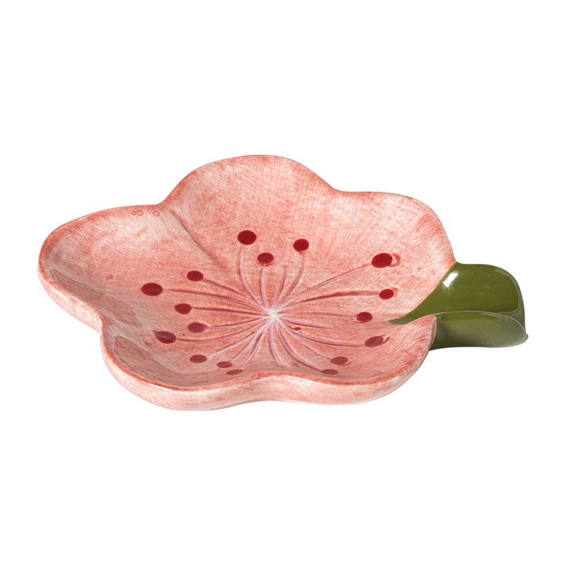 Schaaltje bloem - lichtroze - 1.8x12.8x10 cm