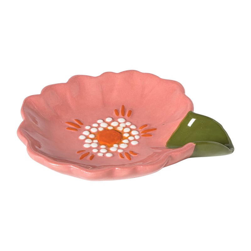 Schaaltje bloem - donkerroze - 1.8x11.8x9.2 cm