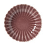 Diep bord Caro - bordeauxrood - ø20.4x5.5 cm