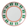 Dinerbord holly jolly - groen - ø26.8x2.8 cm